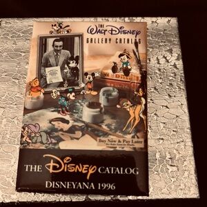 Vintage Walt Disney Gallery Gift Catalog 1996 - Disneyana